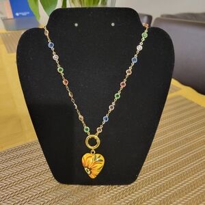 Amazing Floral Pendant Necklace